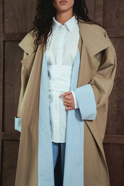Сорочка біла KIMONO o_RBKIM 02-XS/S фото