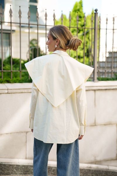 Сорочка жовта KATE SHIRT o_RBKATE 07 фото