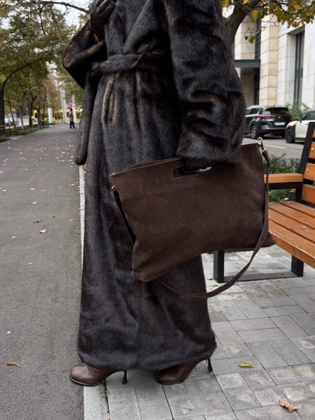 Сумка бургунді нубук RUNA o_SUMRUNA 22  фото
