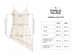 Майка шёлковая бежевая LACE TOP o_MKLACE top 16-XS-S фото 3